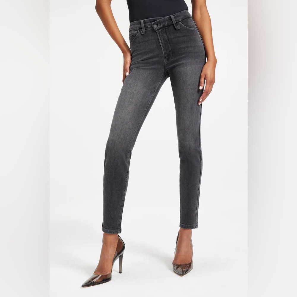 Women’s Jeans by Good American- GOOD CURVE SKINNY CROSSOVER *pics by GA